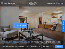 Tablet Screenshot of montecitovillages.com